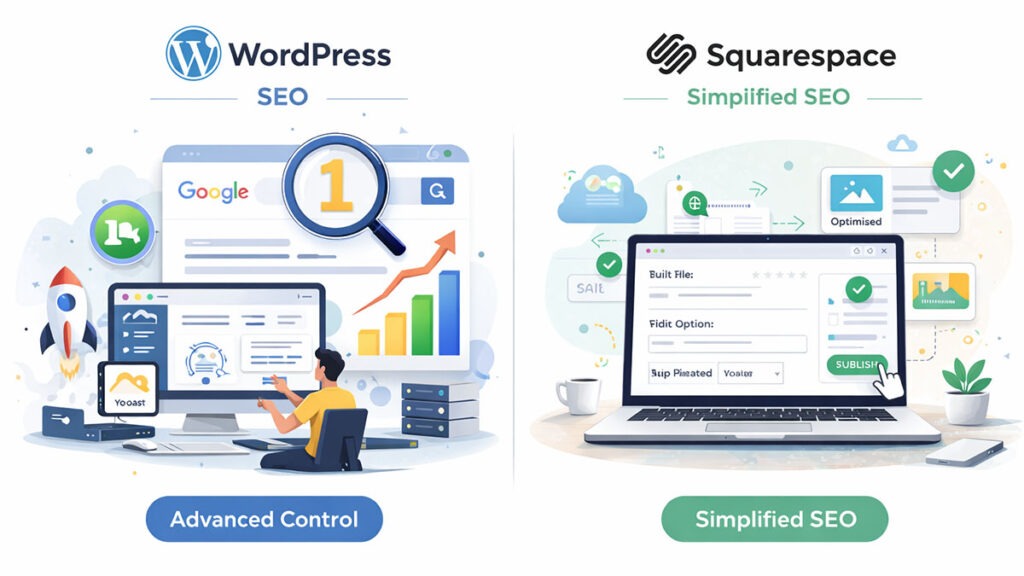 SEO & Performance - Squarespace vs WordPress