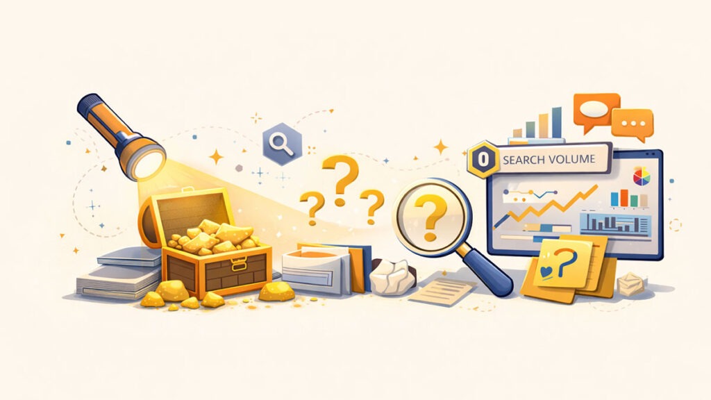 How to find Zero Volume Keywords